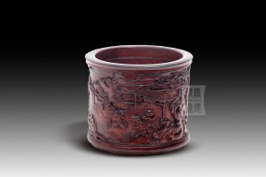 BO-001 竹雕 - 豐收樂（小罐子）