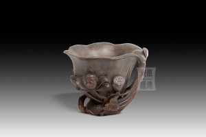 BO-008 竹雕 - 蓮花杯