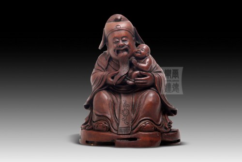 Bamboo Carving Set 3 star-“Fu”