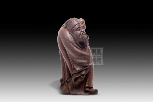 Bamboo Carving Set 3 star-“Fu”