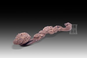 W-007 沉香木如意擺件