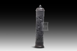 W-011 紫檀木雕香筒