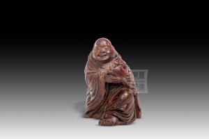 BF-056 竹雕 - 劉海戲蟾