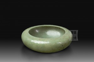 Qing-004 青玉鳳紋筆洗