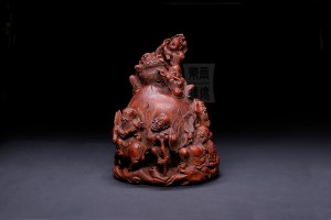 BF-043 竹雕 - 八仙過海